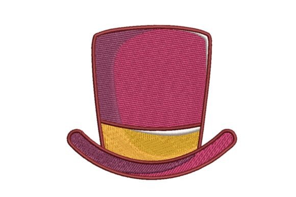 Carnival Top Hat: A Whimsical Holiday Embroidery Staple