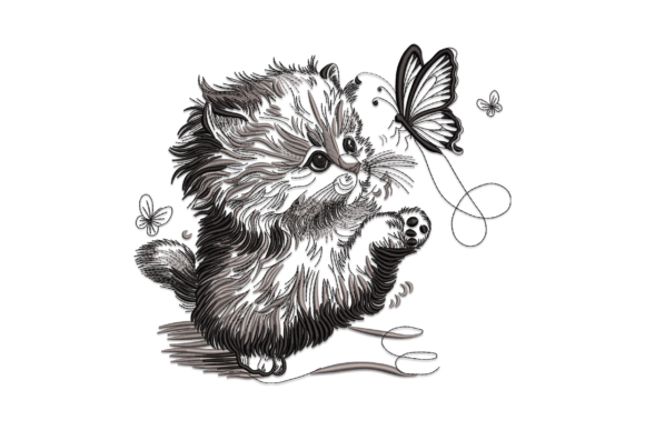 Cat and Butterfly: A Designer’s Real-World Embroidery Review
