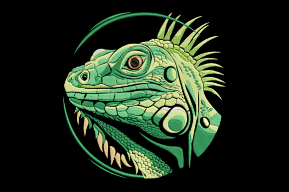 Chameleon Head: A Boutique Sweatshirt Embroidery Review