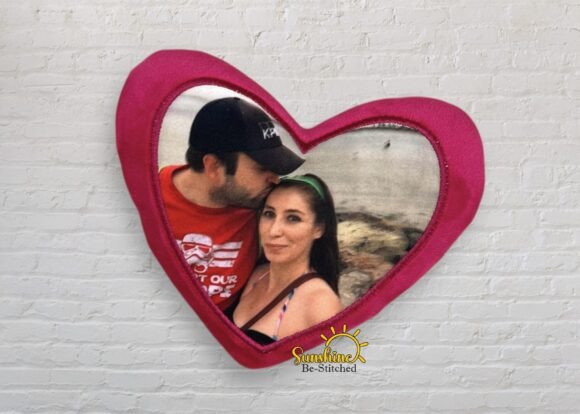 ITH Applique Valentine Heart Plushie