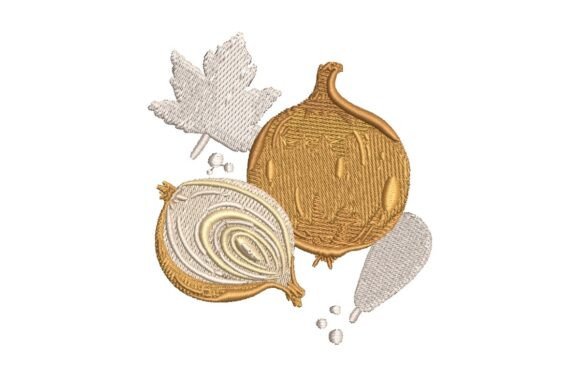 Onion Harvest: A Rustic, Versatile Embroidery Design for Small Business Merch