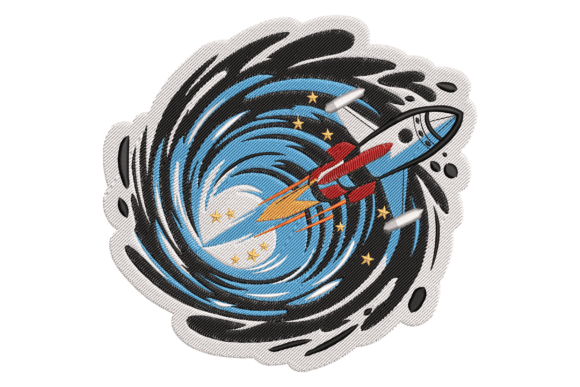 Space Rocket Embroidery Design Review